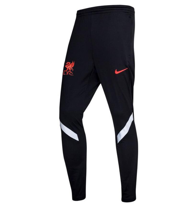 2021/22 Liverpool Black White Training Trousers